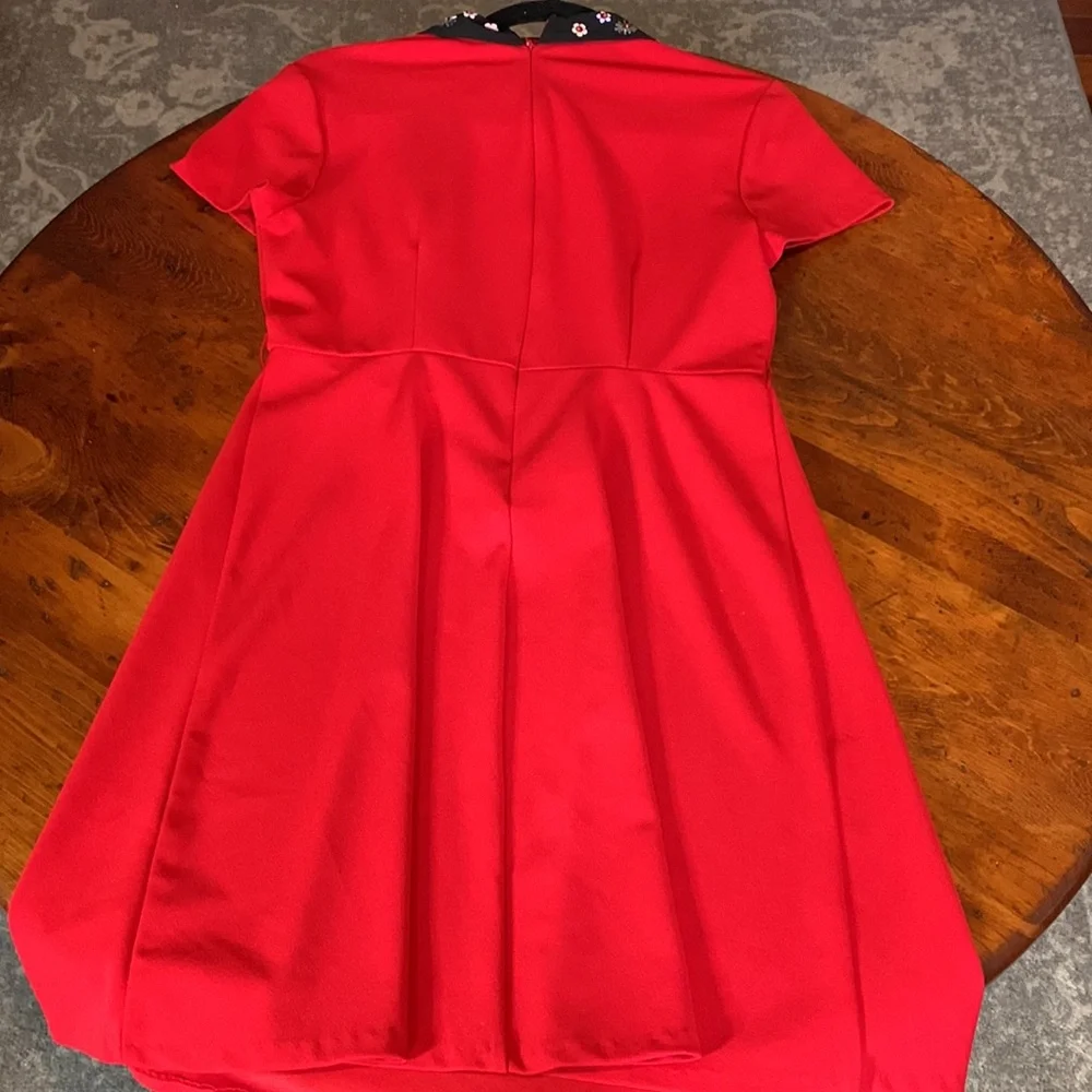 ELLE RED DRESS - Picture 5 of 8